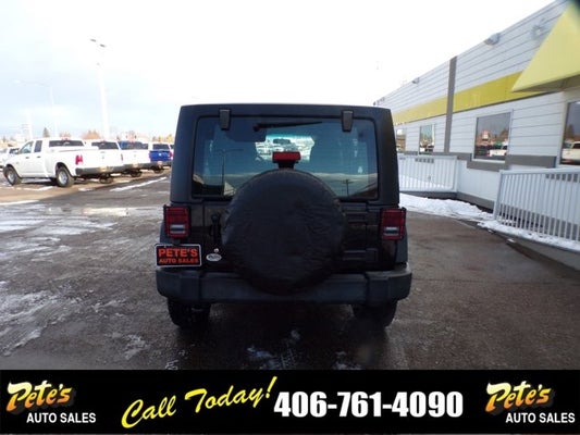 2017 Jeep Wrangler Unlimited Sport in Great Falls, MT - Pete's Auto Sales