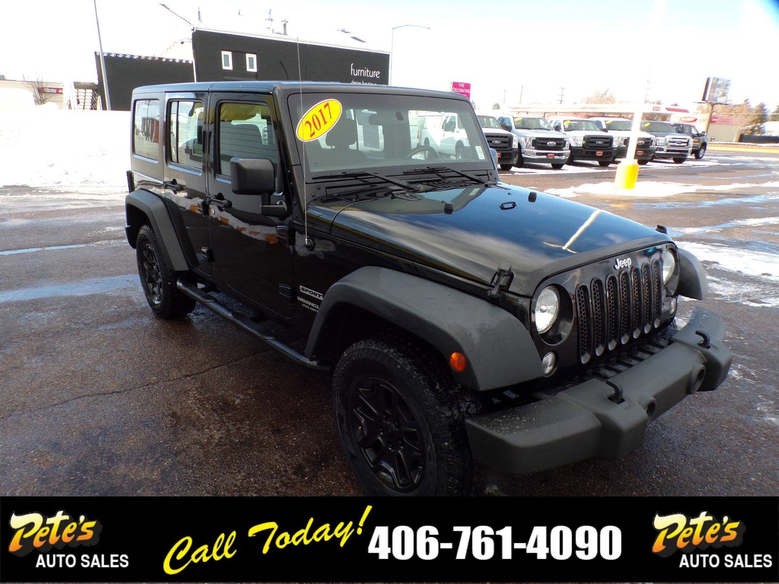 2017 Jeep Wrangler Unlimited Sport