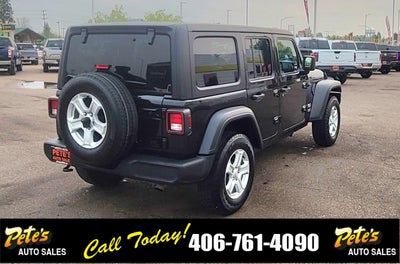 2020 Jeep Wrangler Unlimited Sport S