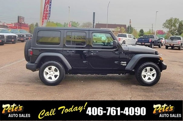 2020 Jeep Wrangler Unlimited Sport S in Great Falls, MT - Pete's Auto Sales