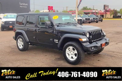 2020 Jeep Wrangler Unlimited Sport S