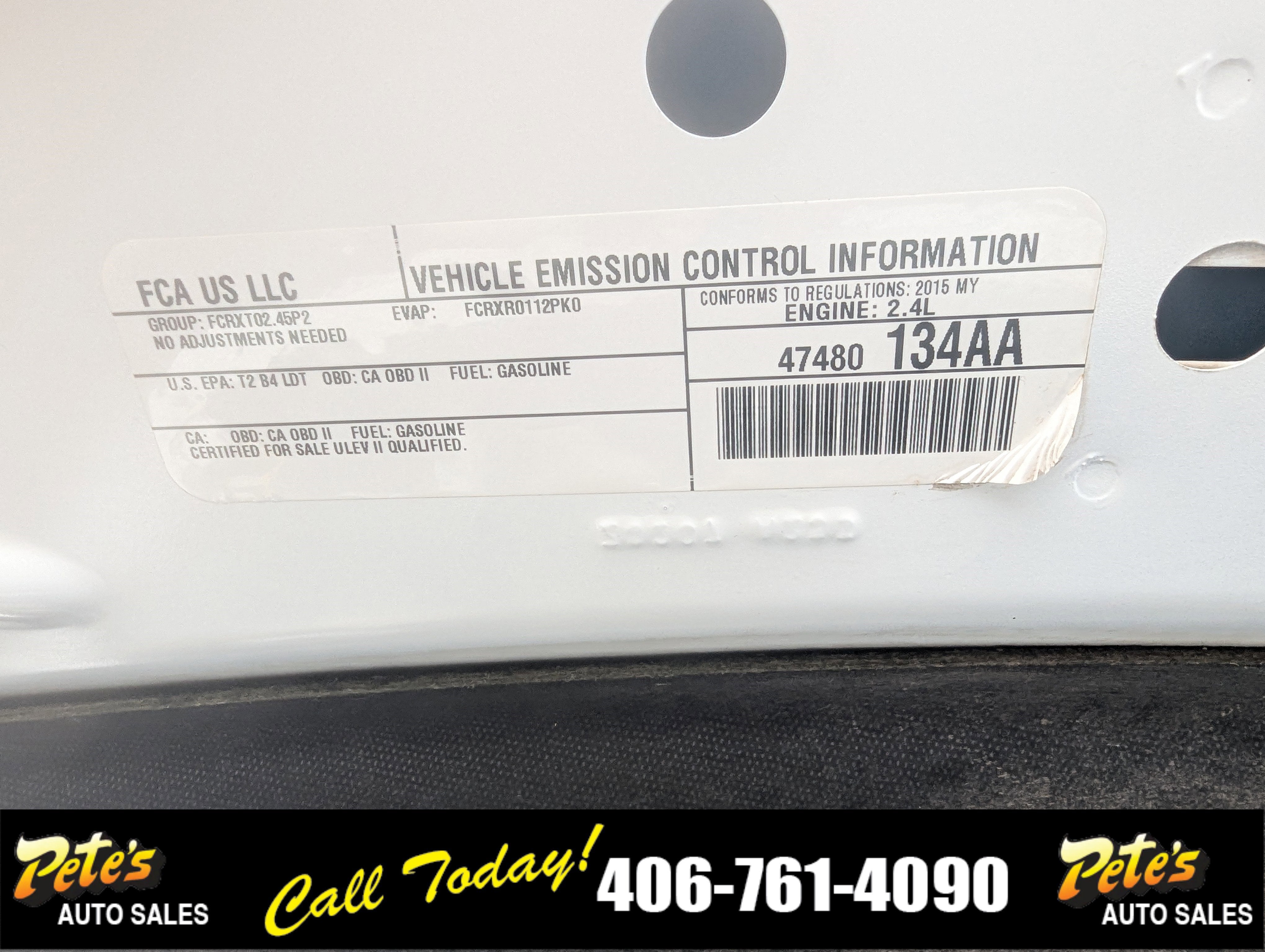 2015 Jeep Patriot Sport