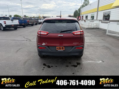 2016 Jeep Cherokee Sport