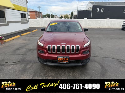 2016 Jeep Cherokee Sport