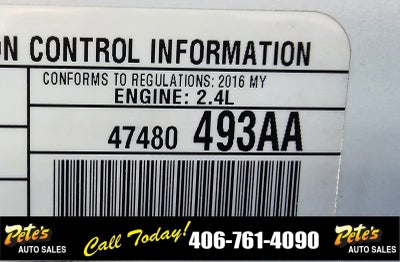 2016 Jeep Cherokee Trailhawk