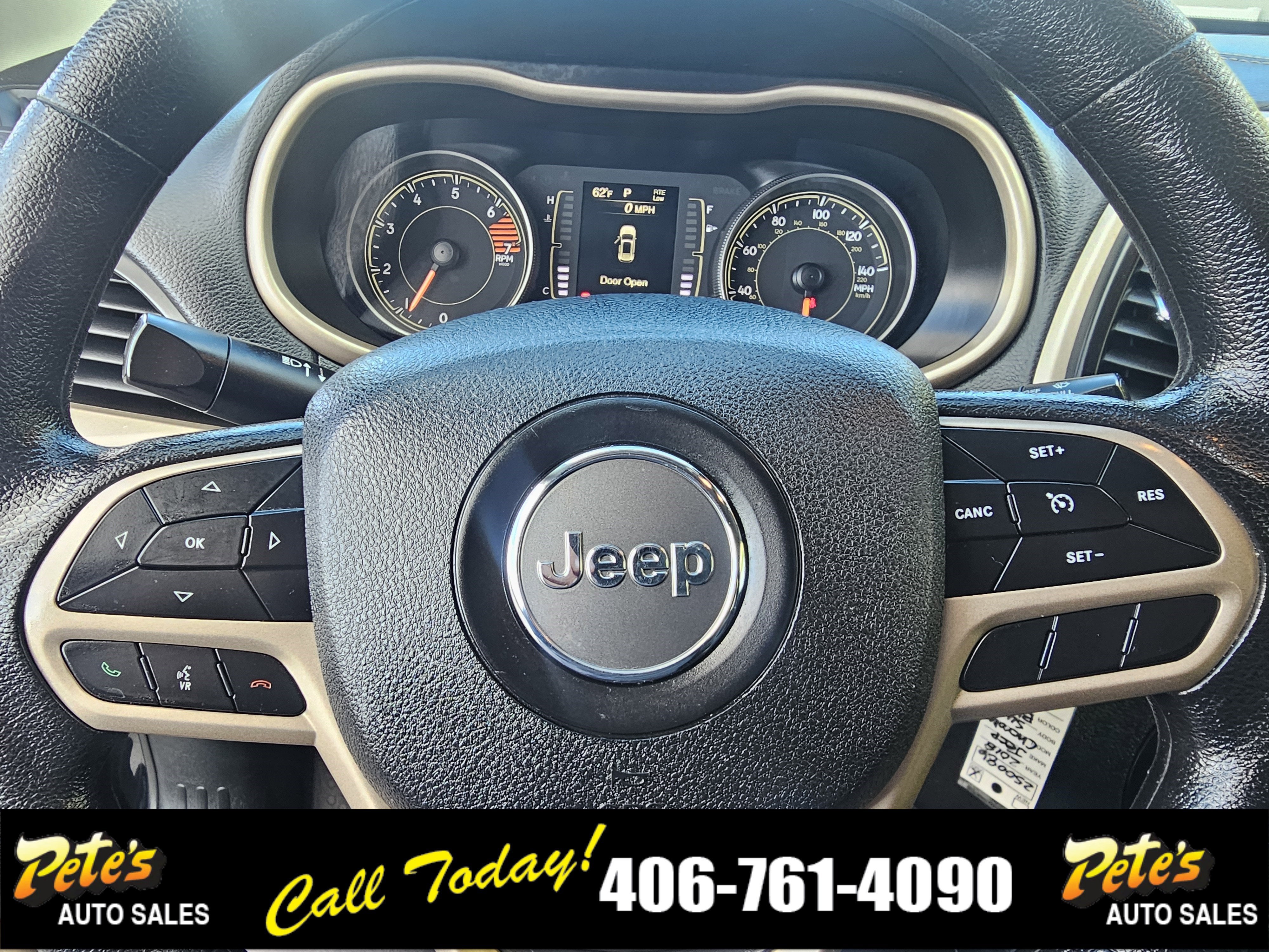 2018 Jeep Cherokee Latitude