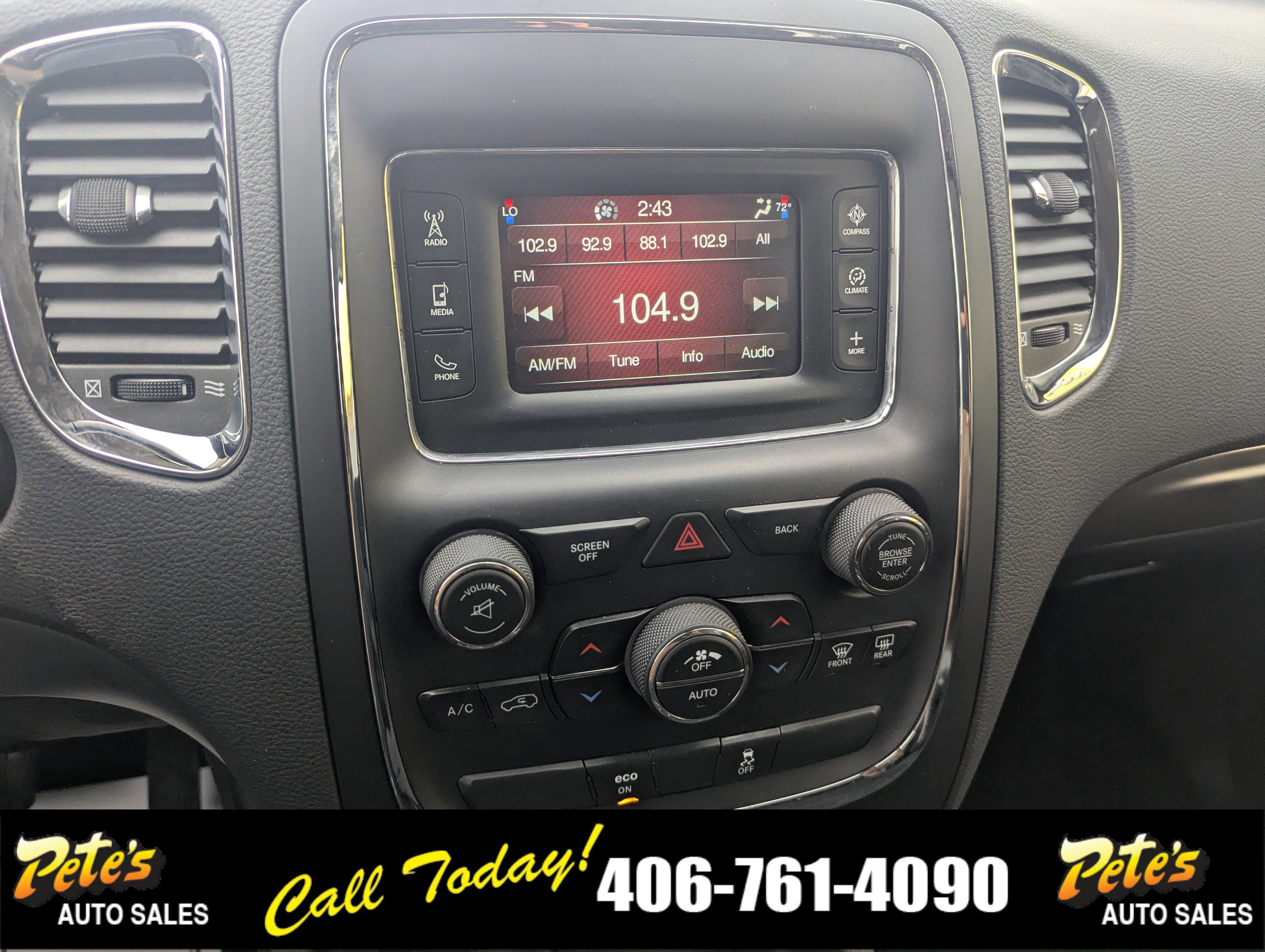 2015 Dodge Durango AWD