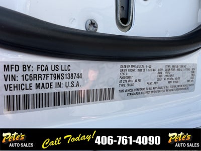 2022 RAM 1500 Classic Tradesman