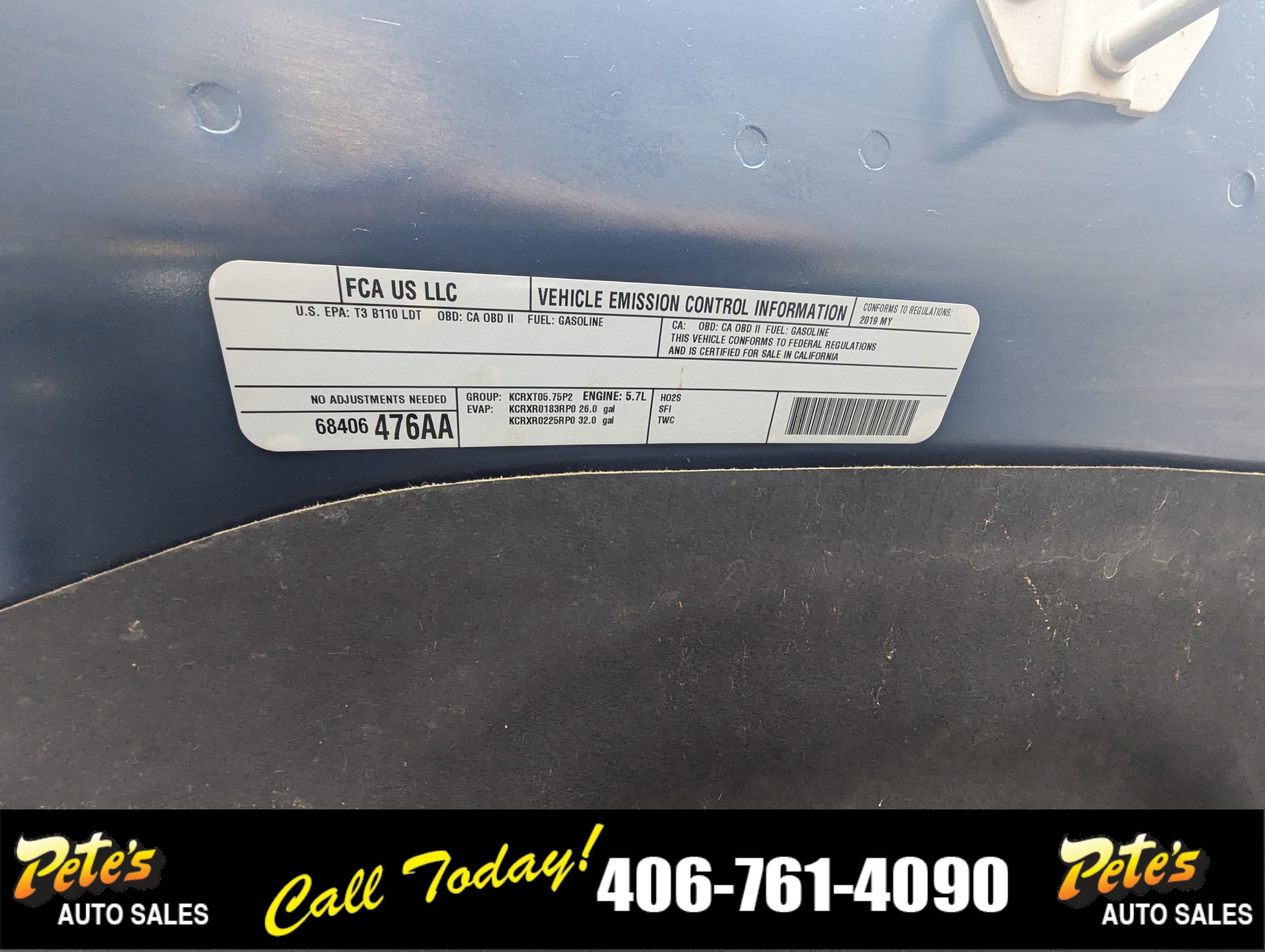 2019 RAM 1500 Classic 5.7L