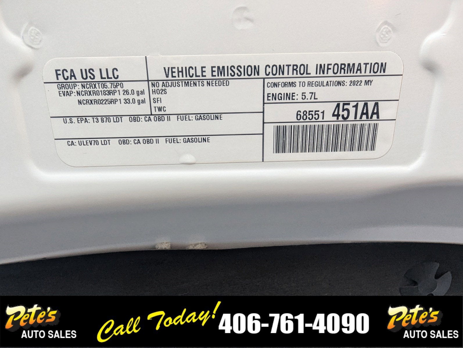 2022 RAM 1500 Crew Cab