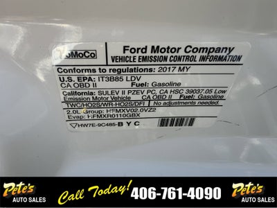 2017 Ford Focus SE