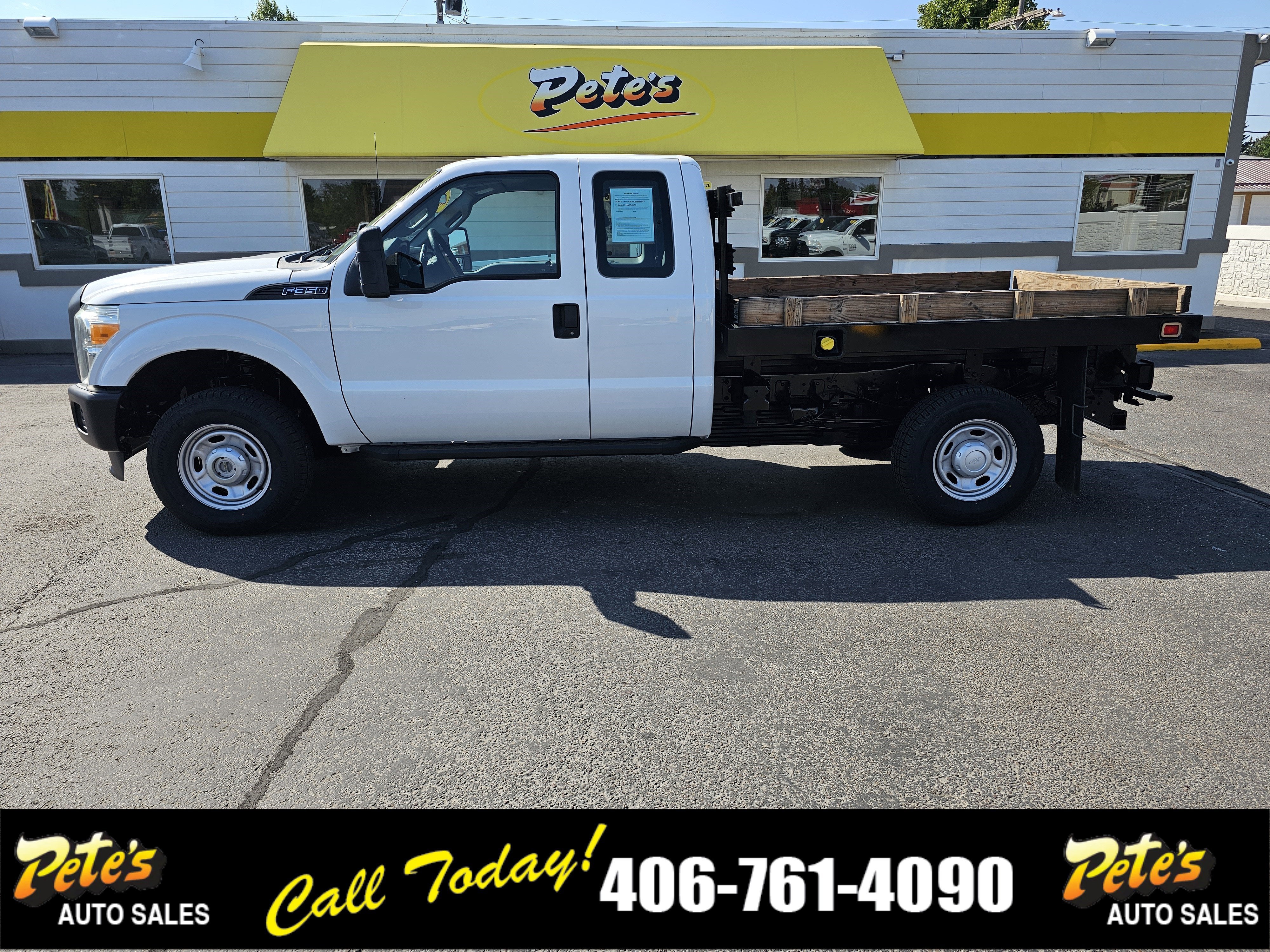 2016 Ford Super Duty F-350 Flat Bed XL