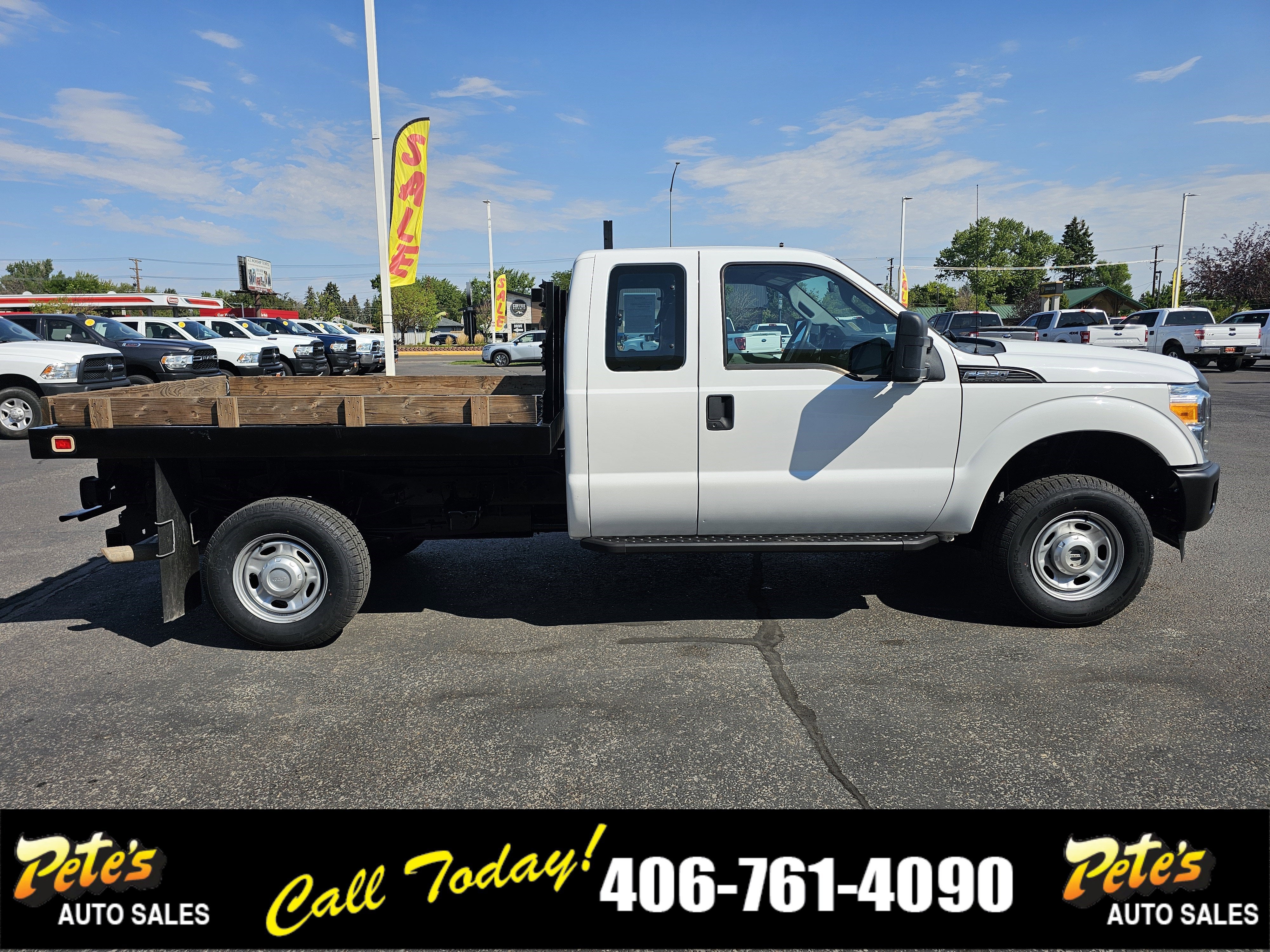 2016 Ford Super Duty F-350 Flat Bed XL