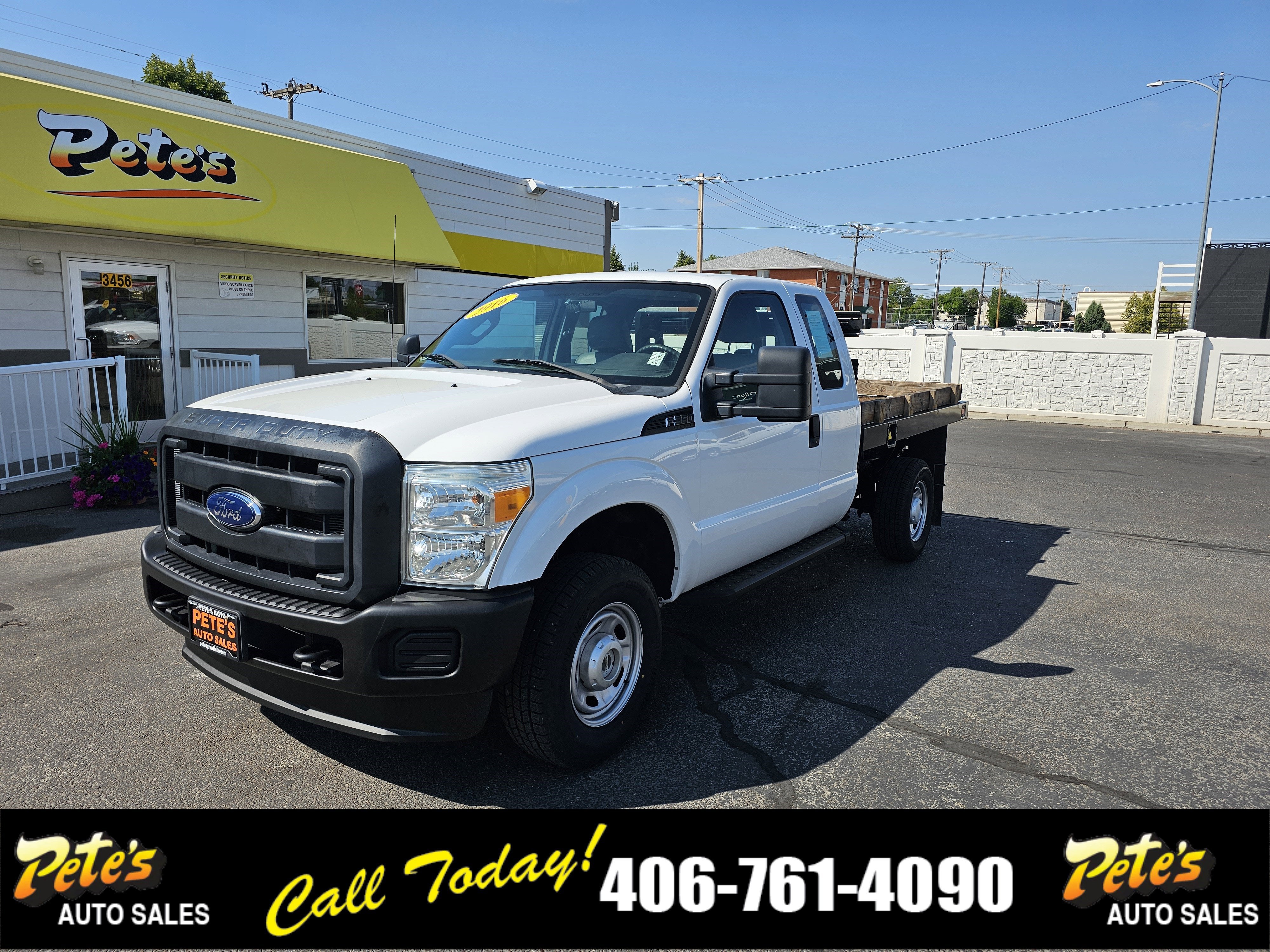 2016 Ford Super Duty F-350 Flat Bed XL