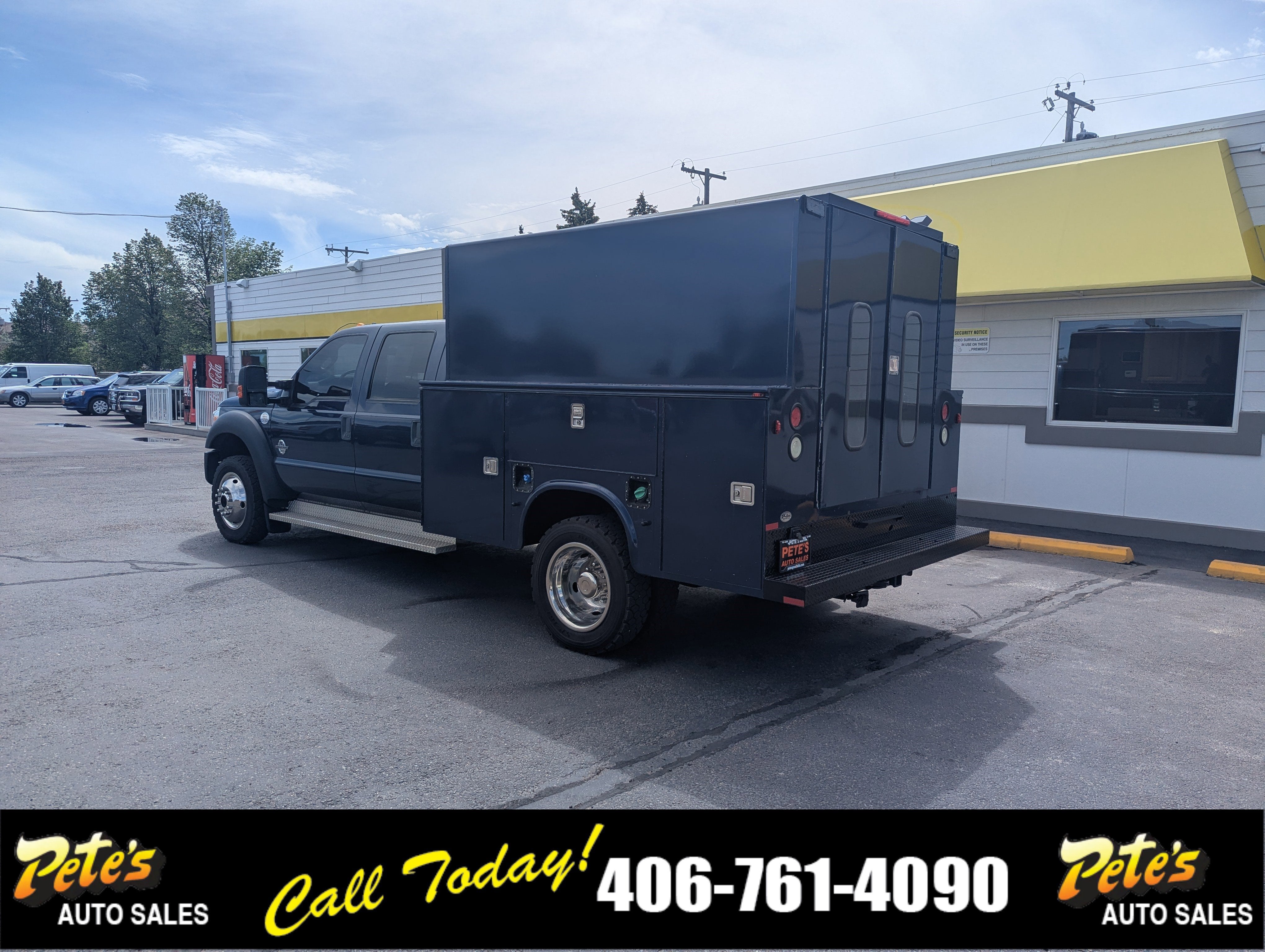 2012 Ford Super Duty F-450 DRW XL Utility Box