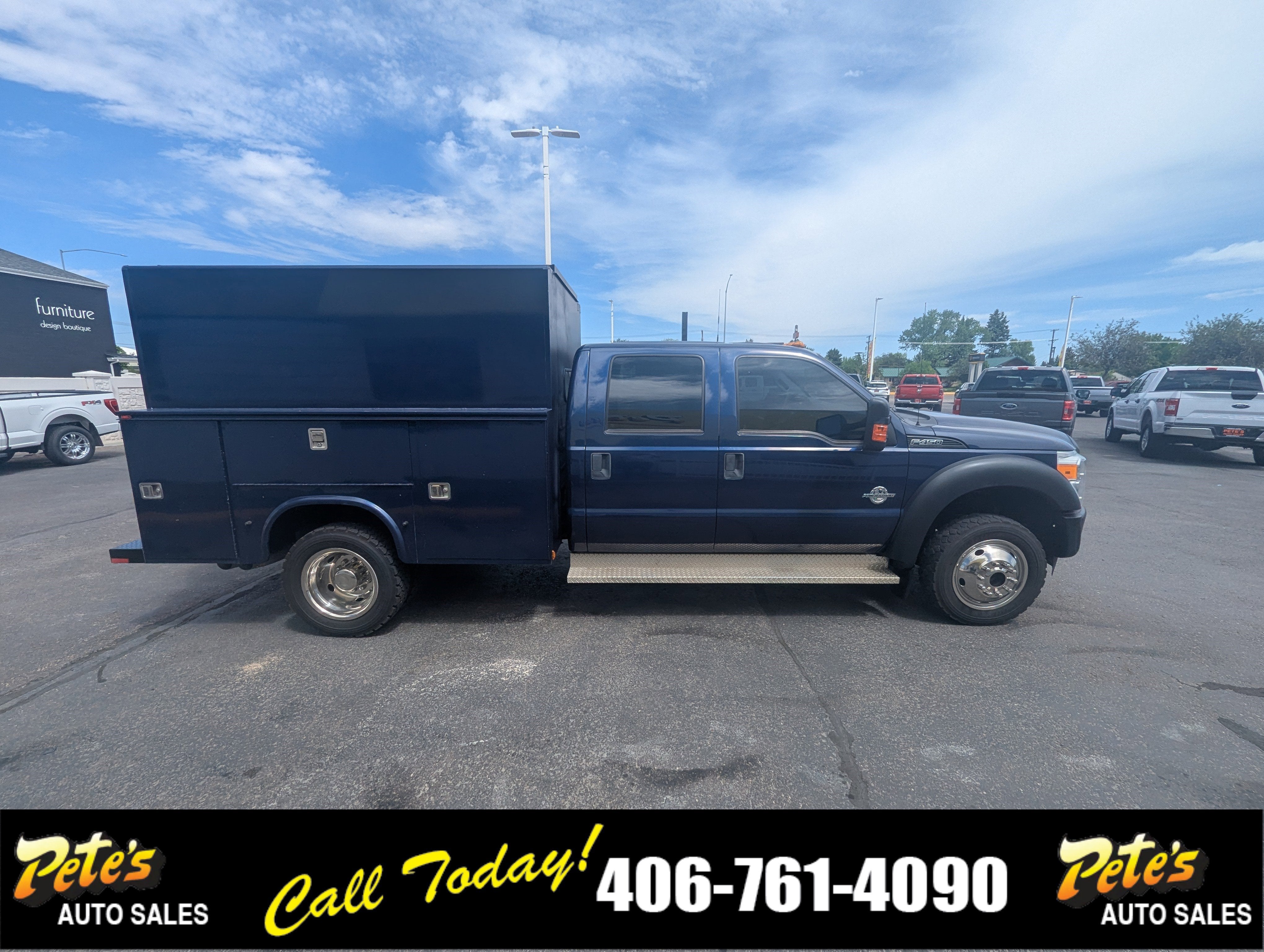 2012 Ford Super Duty F-450 DRW XL Utility Box