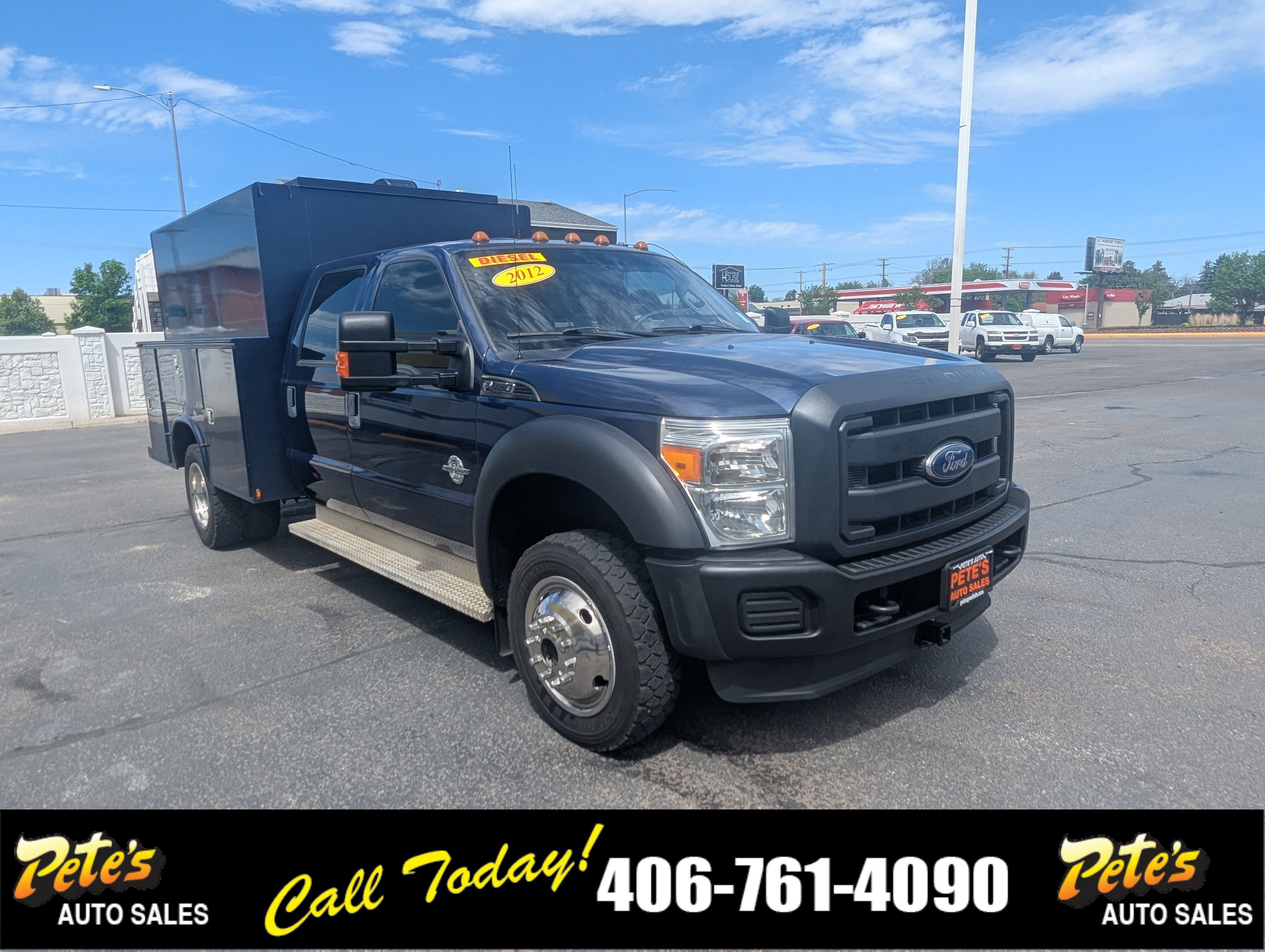 2012 Ford Super Duty F-450 DRW XL Utility Box