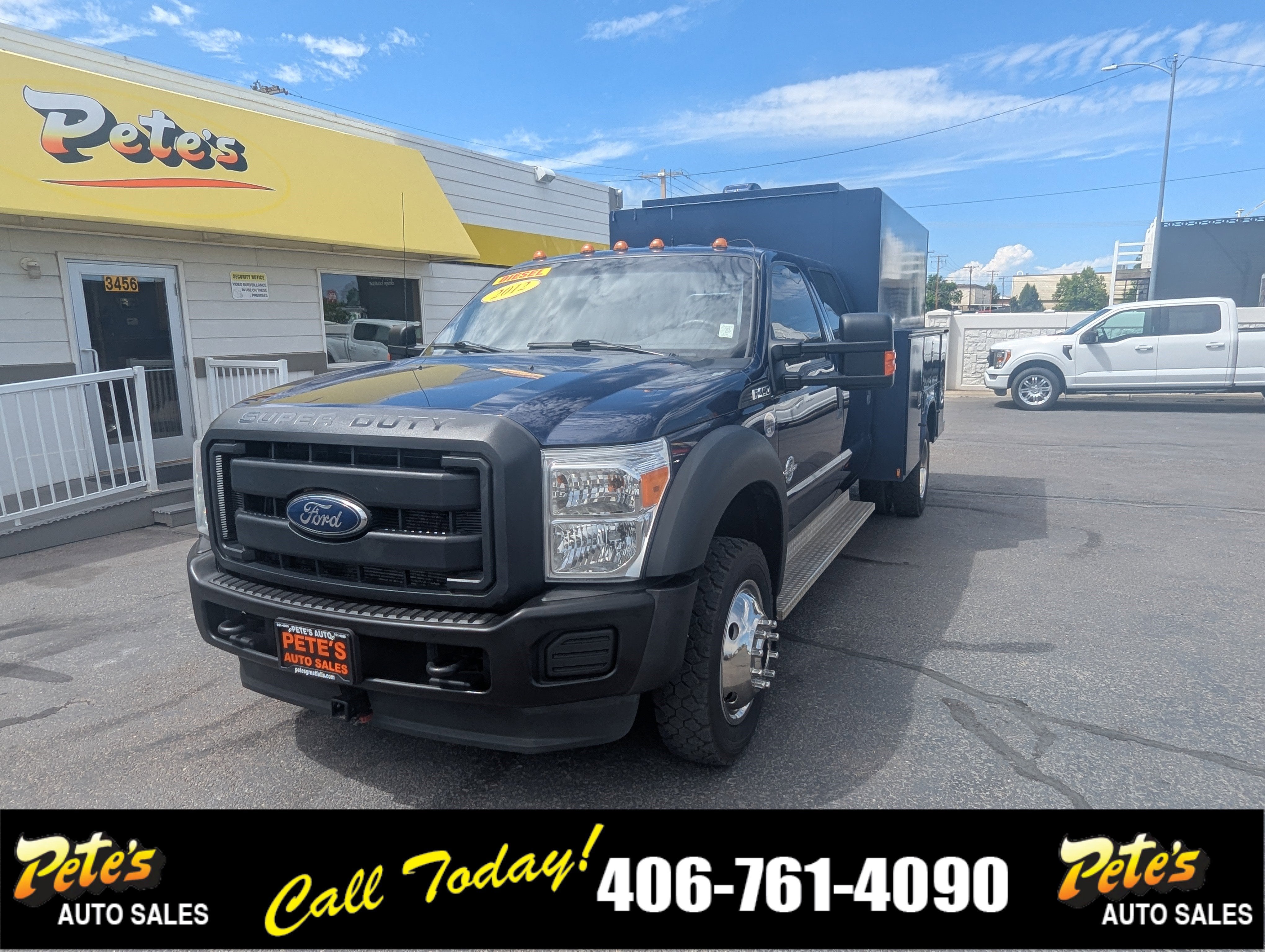 2012 Ford Super Duty F-450 DRW XL Utility Box