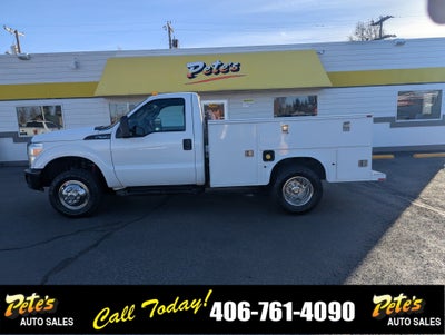 2012 Ford Super Duty F-350 DRW XL Utility Box