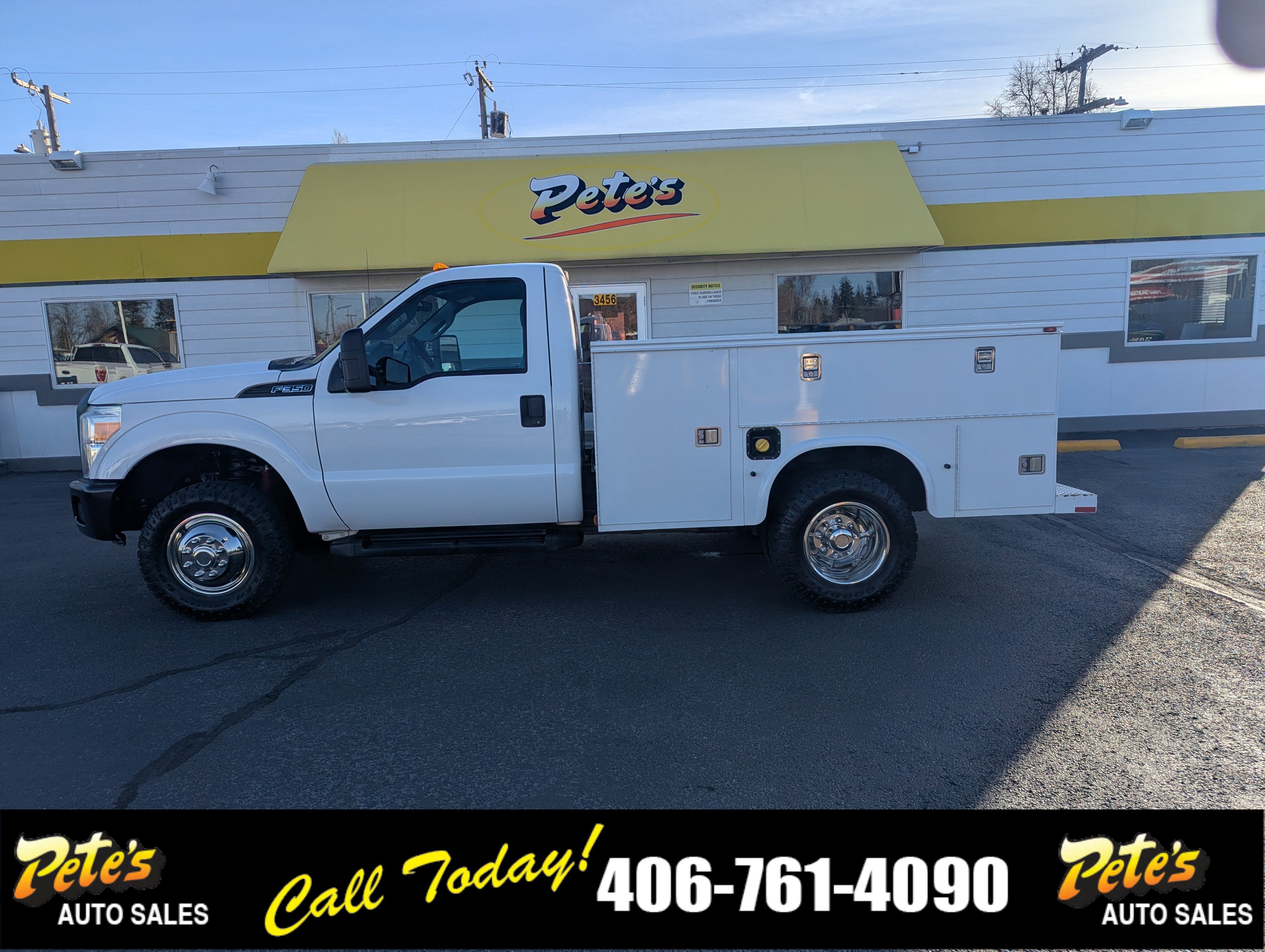 2012 Ford Super Duty F-350 DRW XL Utility Box