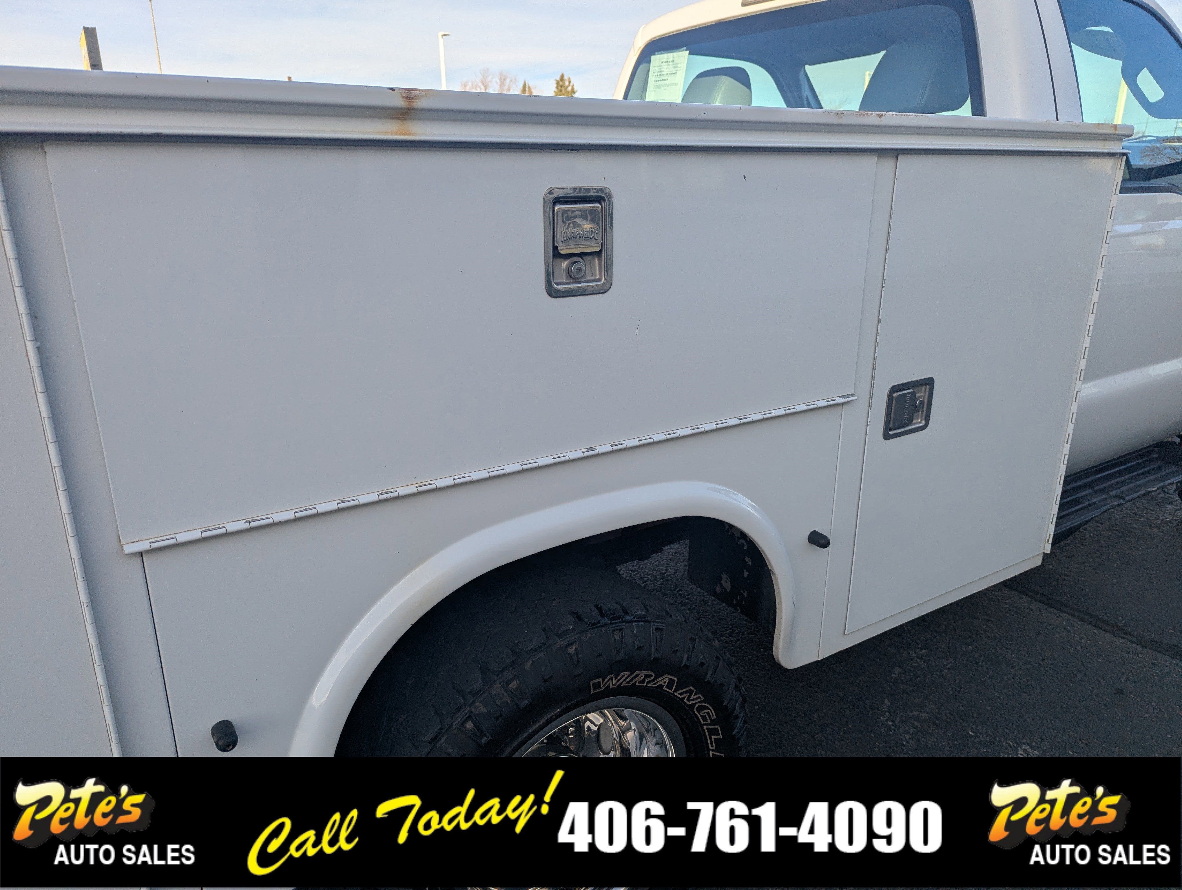 2012 Ford Super Duty F-350 DRW XL Utility Box