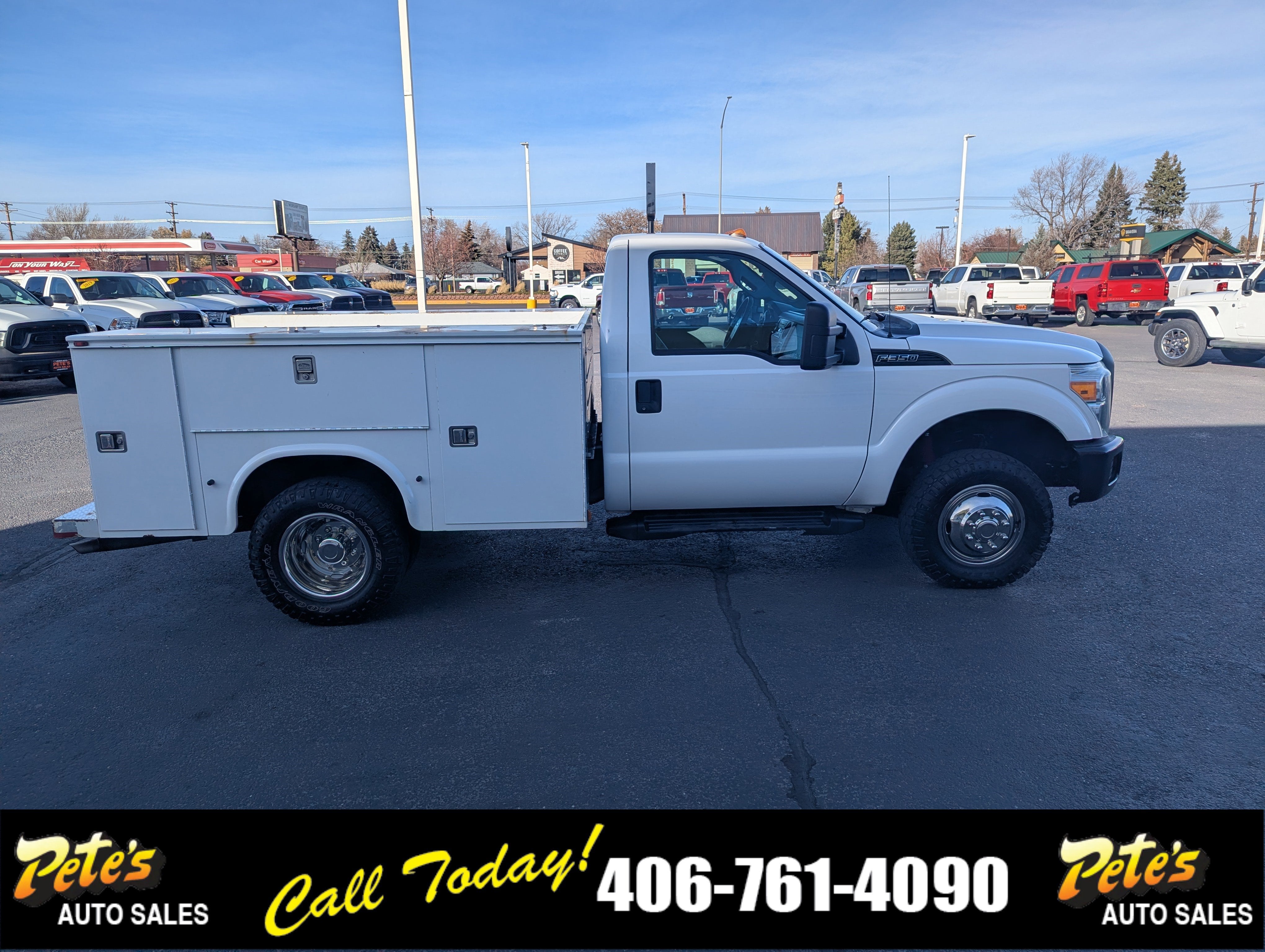 2012 Ford Super Duty F-350 DRW XL Utility Box