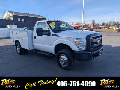 2012 Ford Super Duty F-350 DRW XL Utility Box