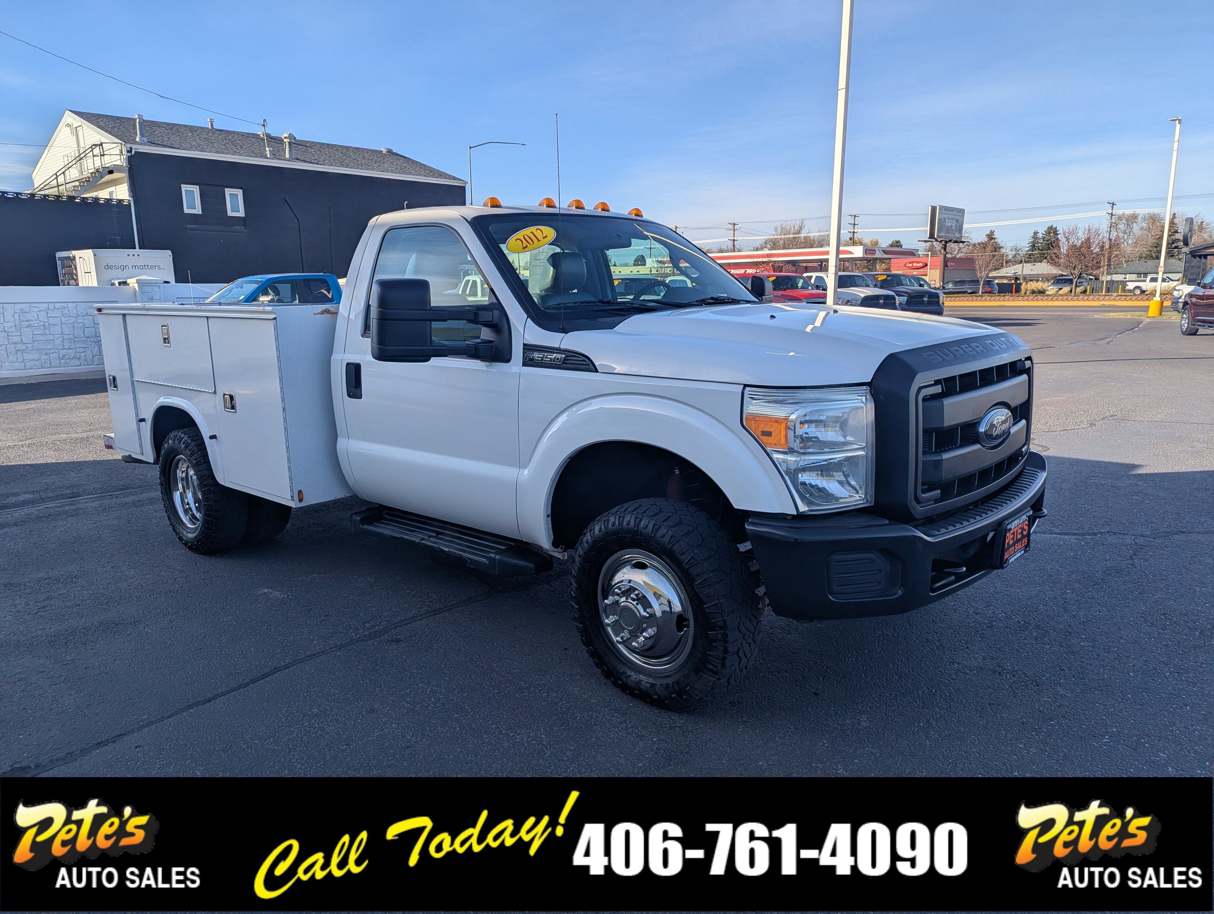 2012 Ford Super Duty F-350 DRW XL Utility Box