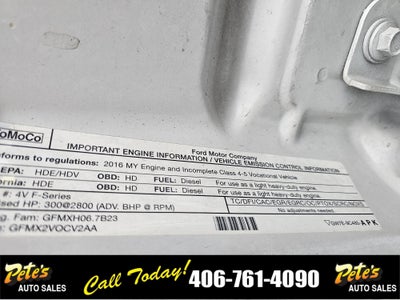 2016 Ford Super Duty F-550 DRW XL