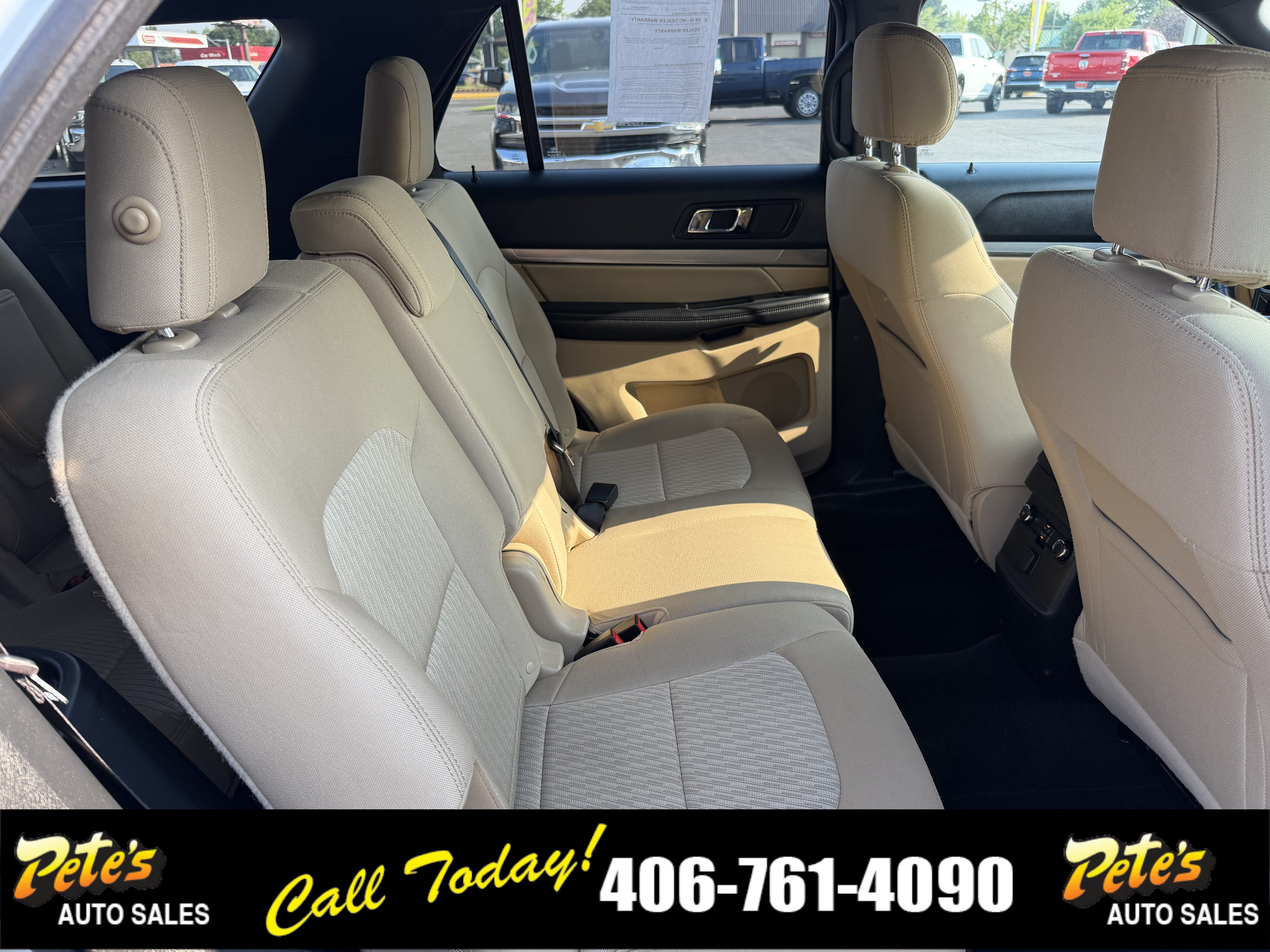 2017 Ford Explorer 3rd Row