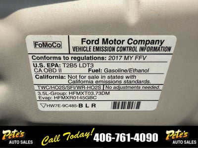 2017 Ford Explorer 3rd Row