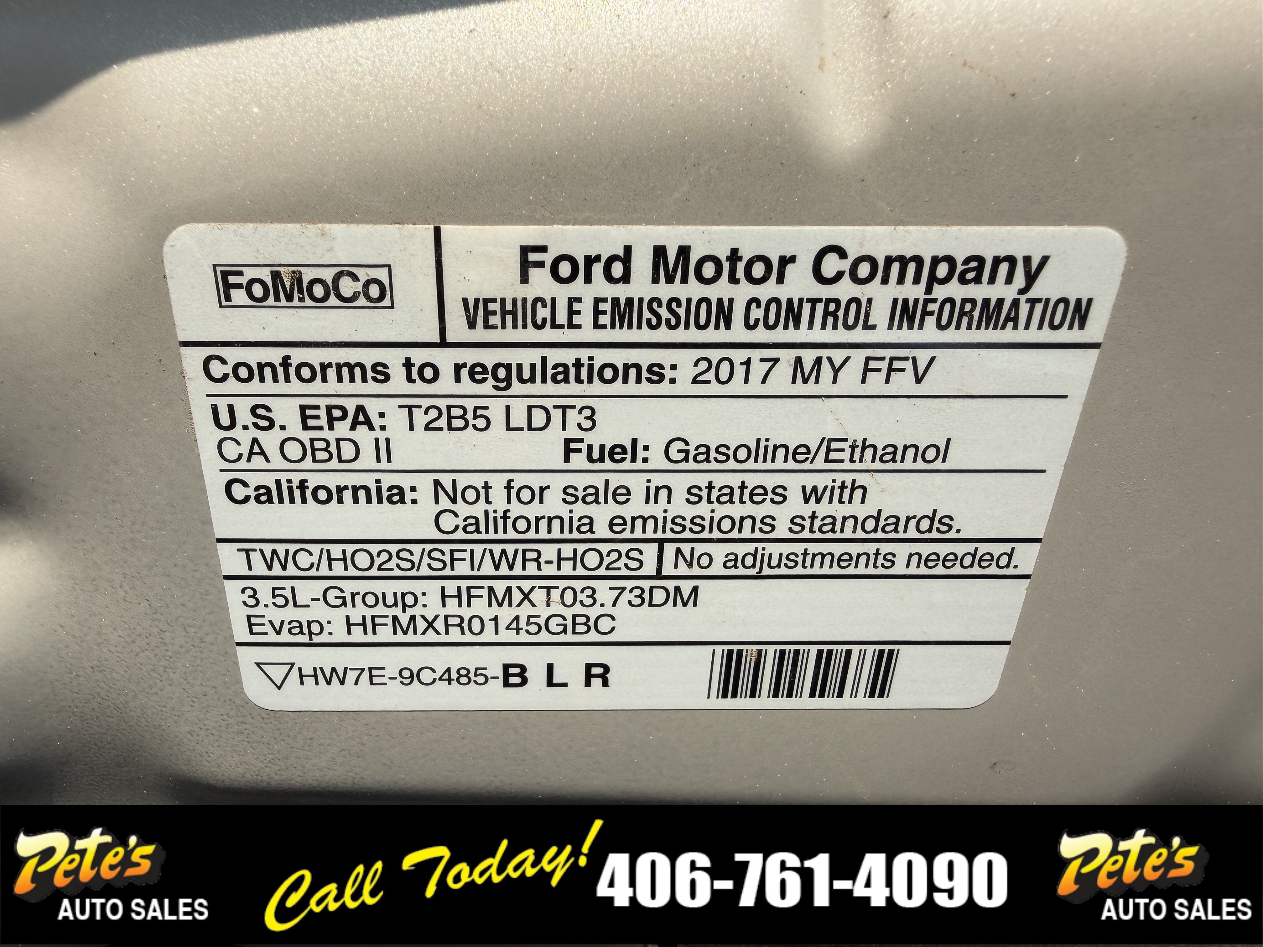 2017 Ford Explorer 3rd Row