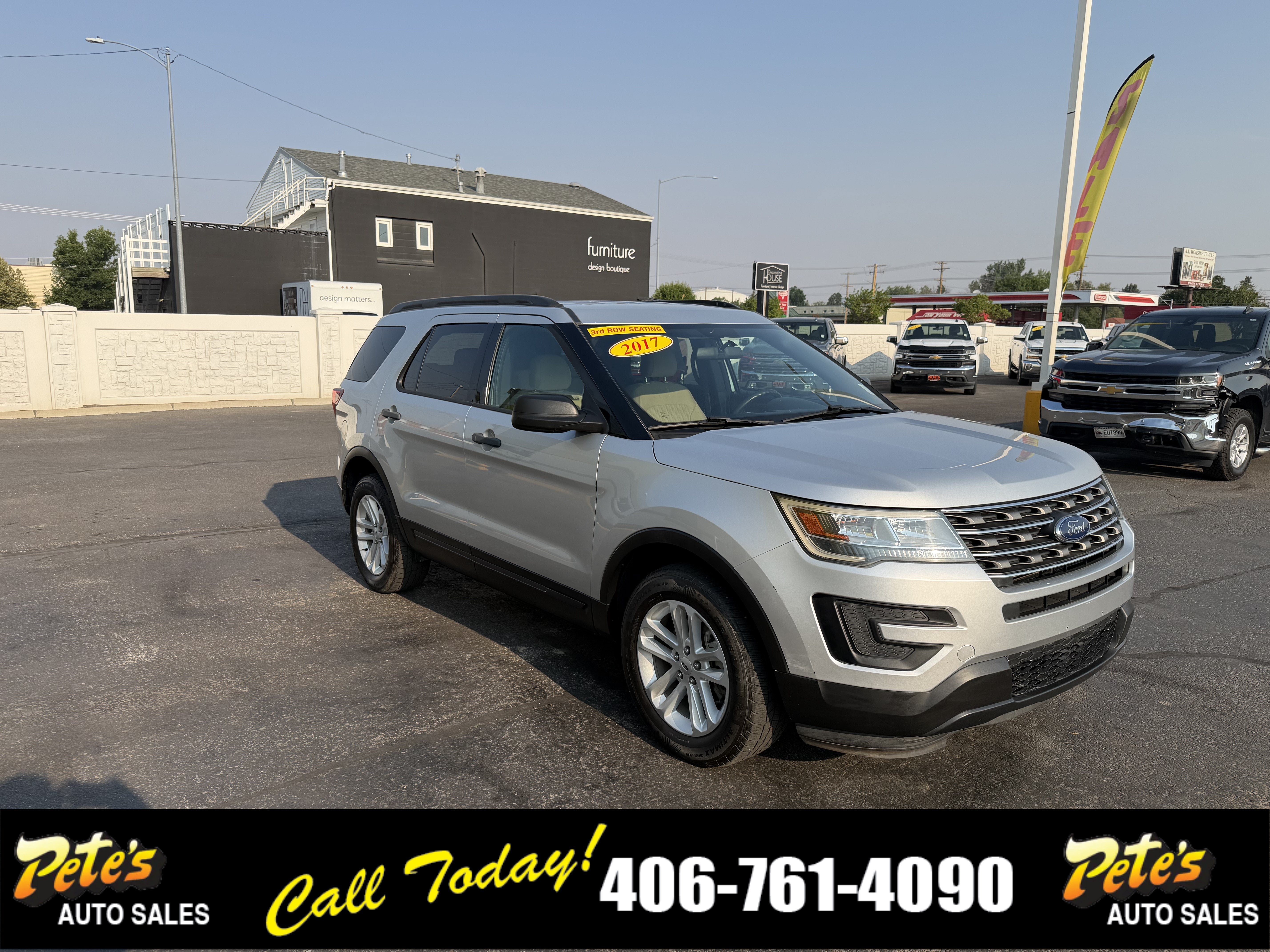 2017 Ford Explorer 3rd Row
