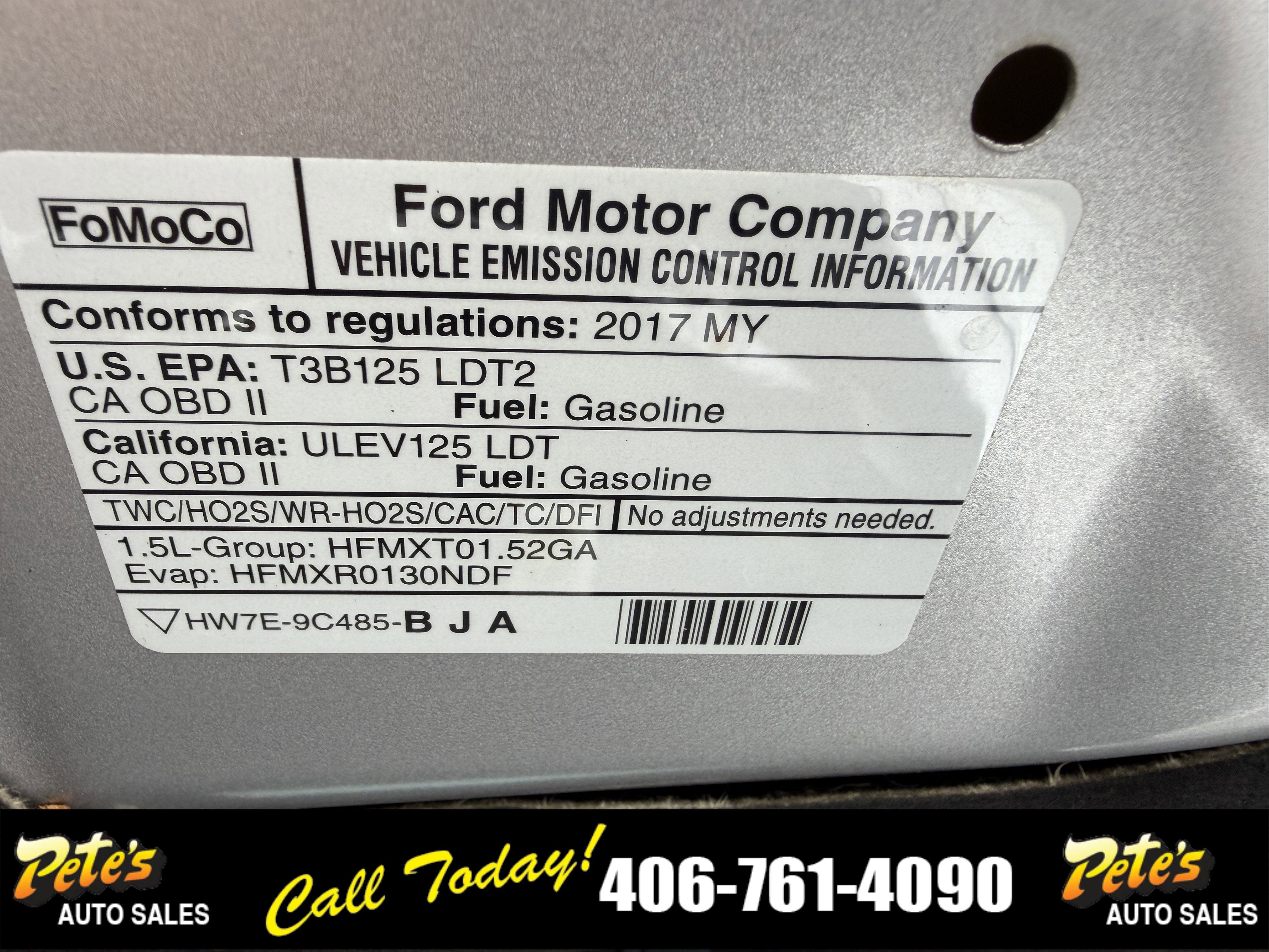 2017 Ford Escape SE