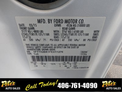 2015 Ford Super Duty F-250 SRW XL