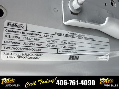 2022 Ford Super Duty F-350 SRW SRW 4WD XL