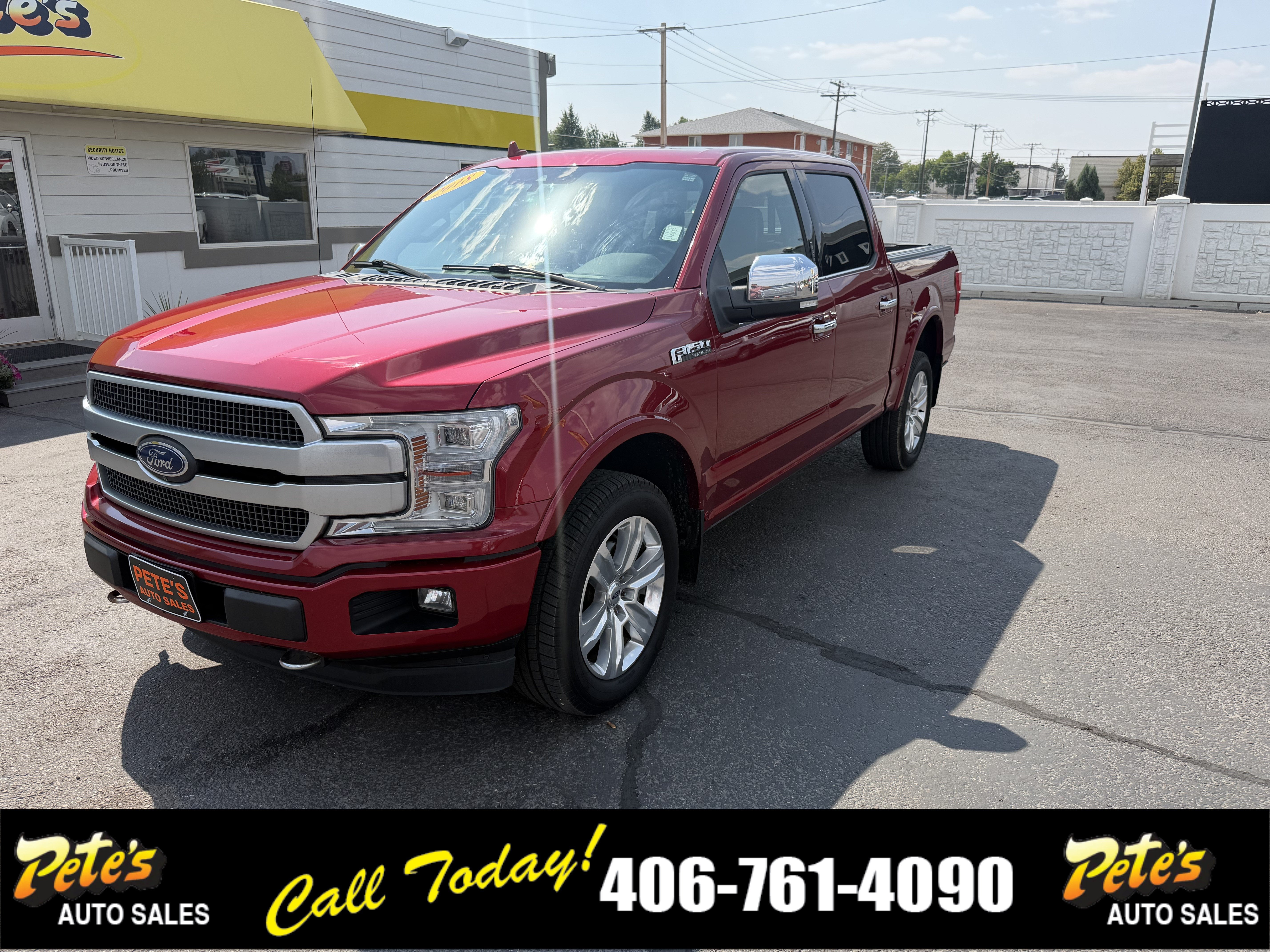2018 Ford F-150 Platinum