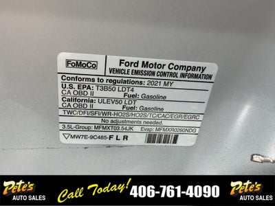 2021 Ford F-150 4WD SC