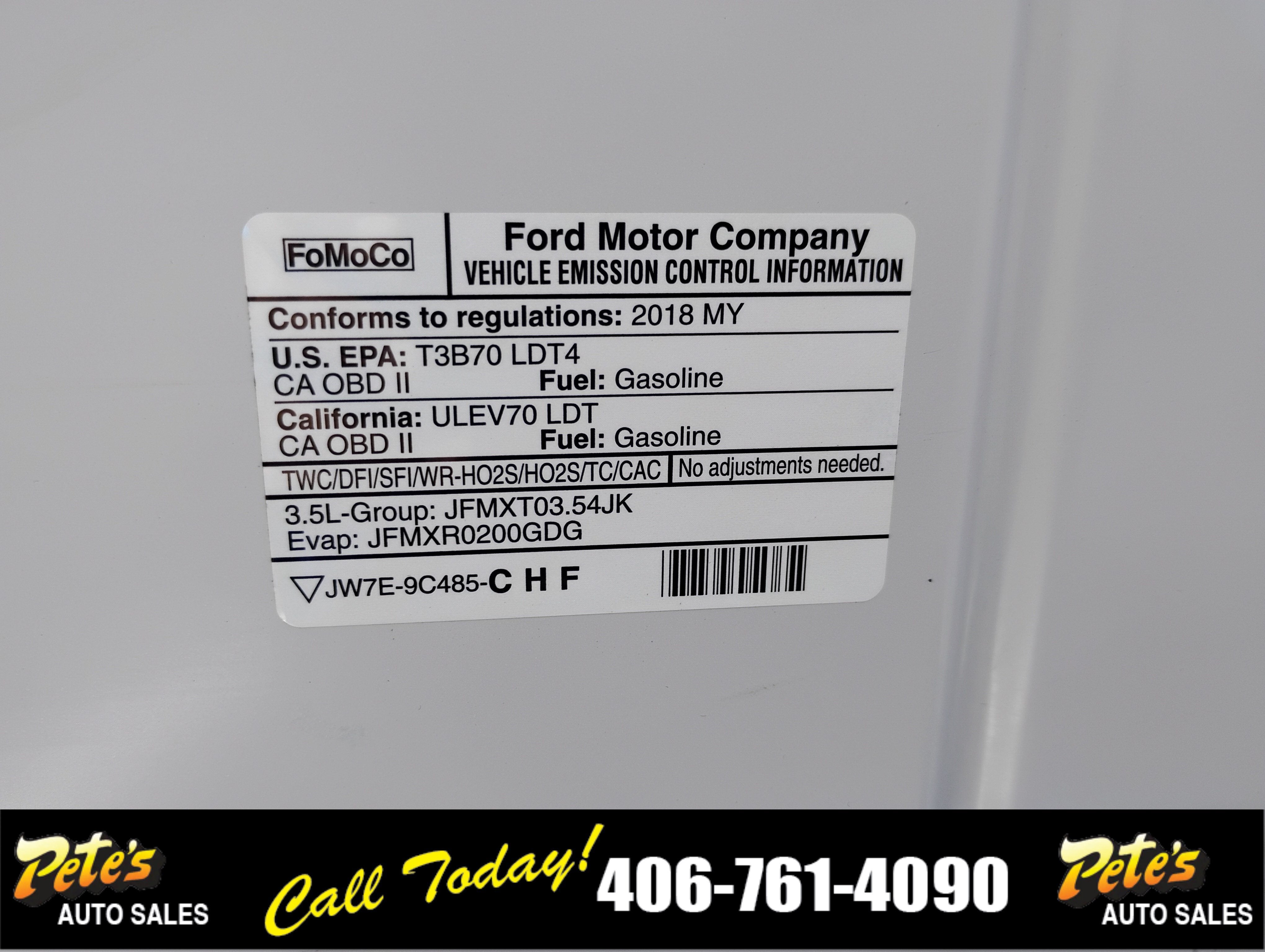 2018 Ford F-150 CC 4X4