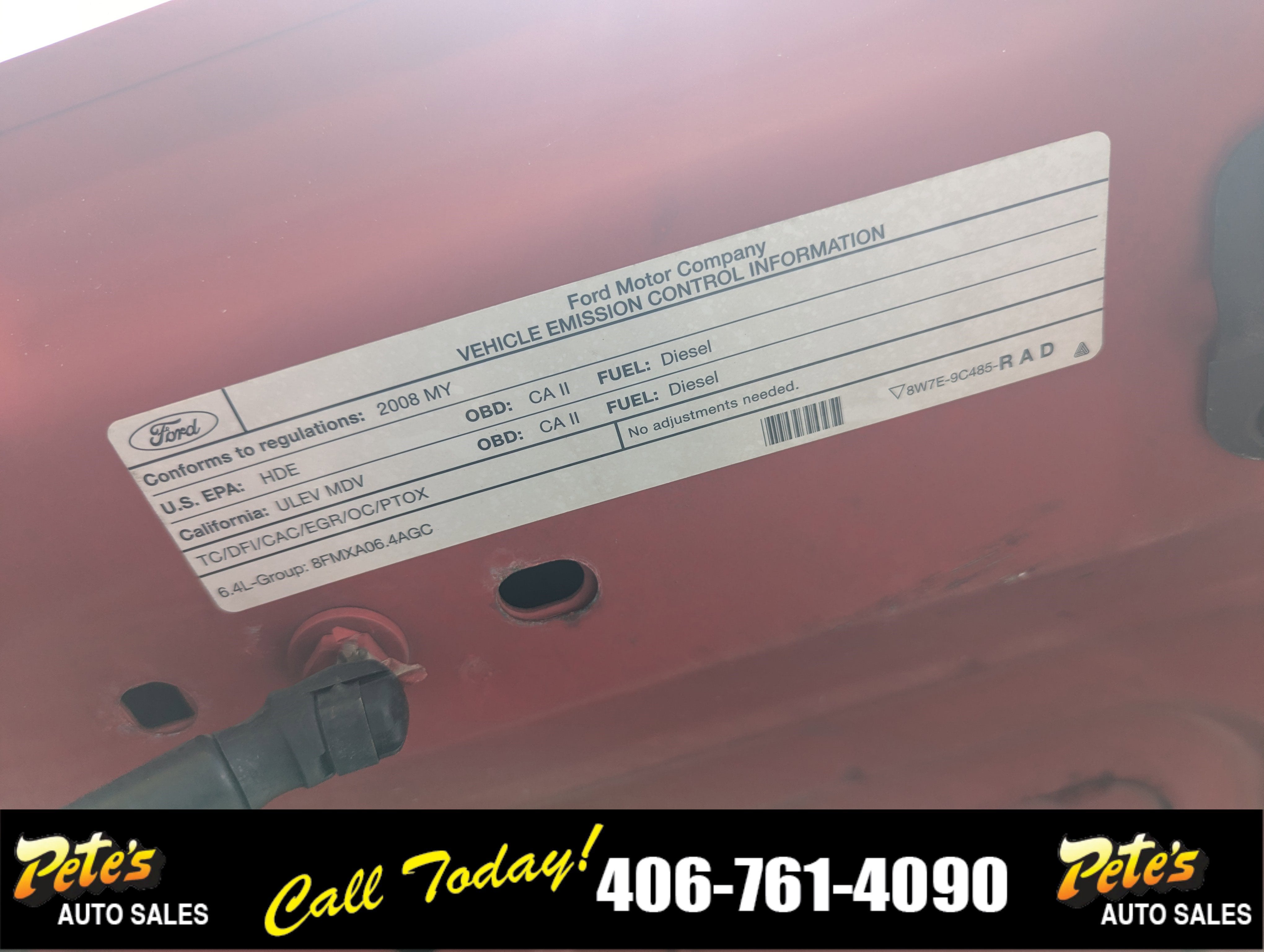 2008 Ford Super Duty F-350 SRW XL-DIESEL