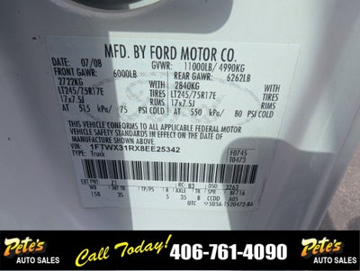 2008 Ford Super Duty F-350 SRW XL