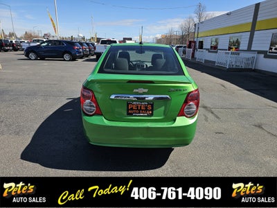 2016 Chevrolet Sonic LT