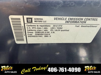 2012 Buick LaCrosse Leather