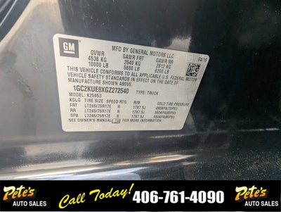 2016 Chevrolet Silverado 2500HD 6.6L Diesel