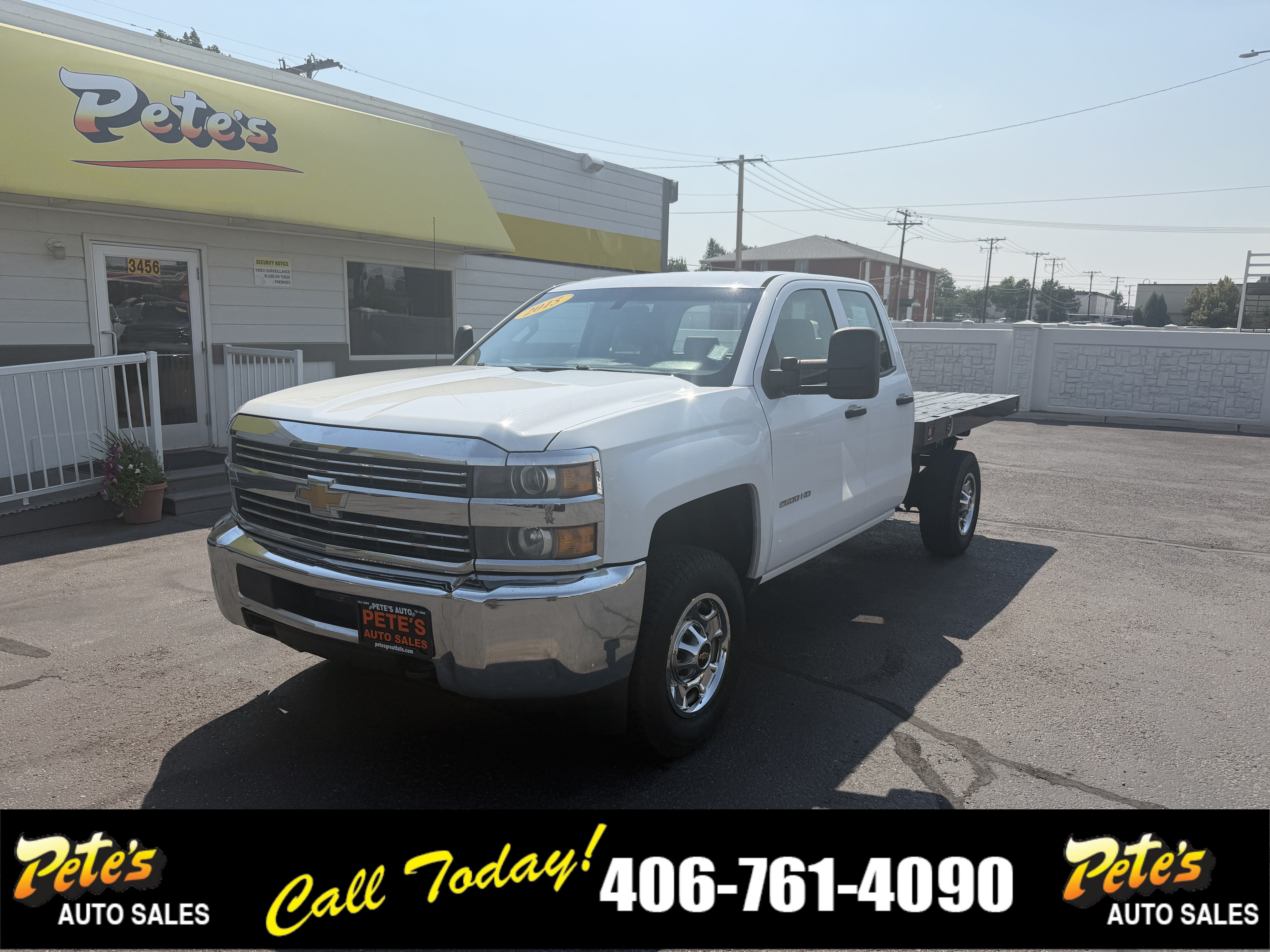 2015 Chevrolet Silverado 2500HD Flat Bed