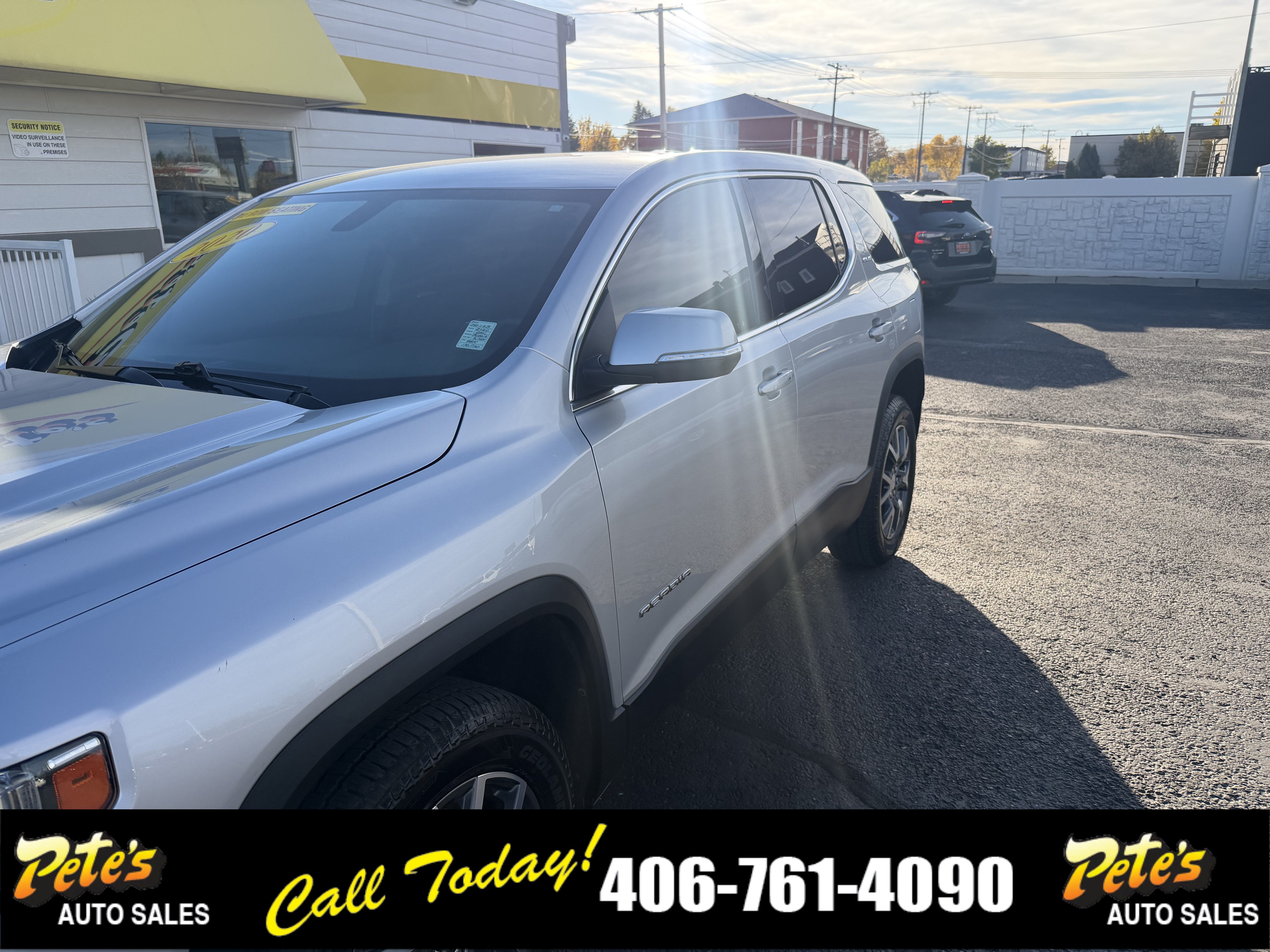 2020 GMC Acadia SLE