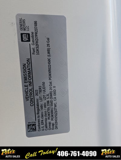 2023 GMC Yukon XL SLE