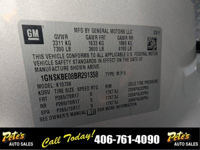 2011 Chevrolet Tahoe LT