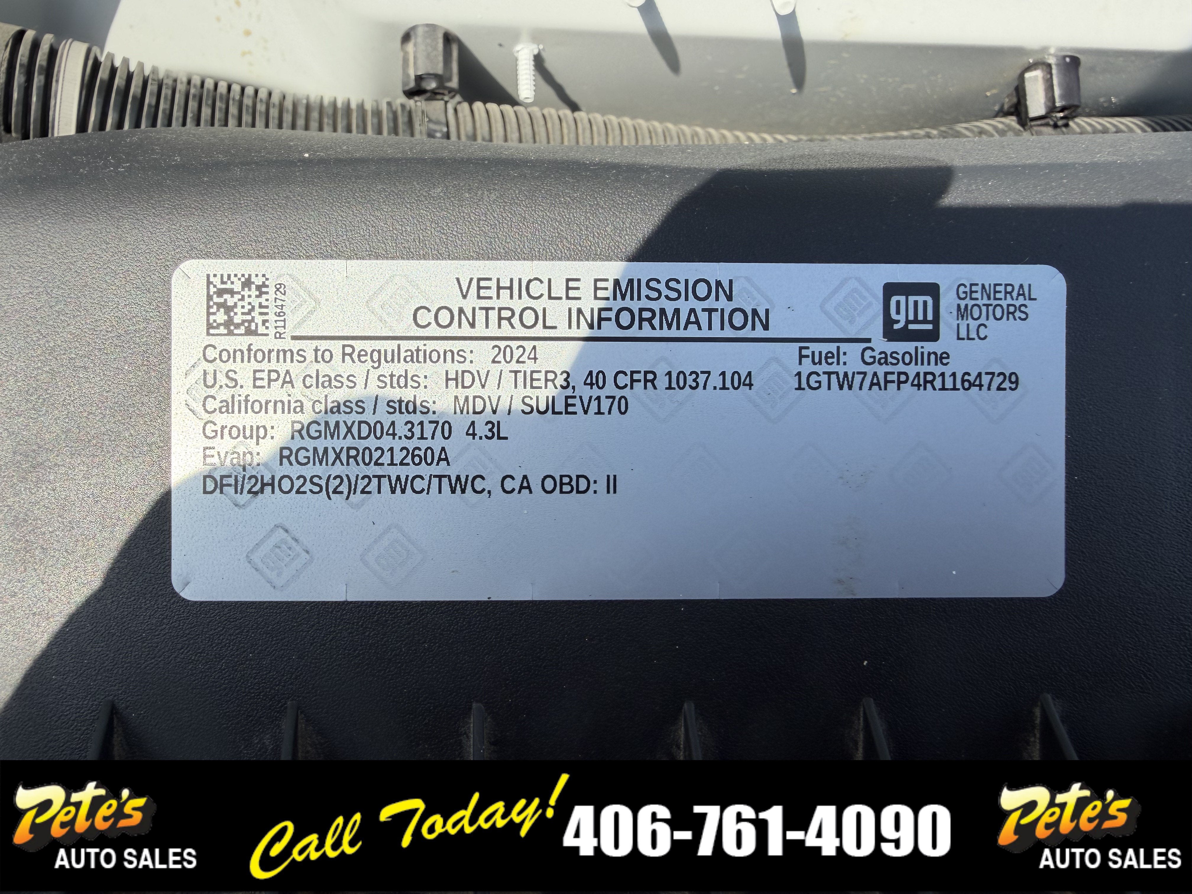 2024 GMC Savana Cargo Van RWD CARGO