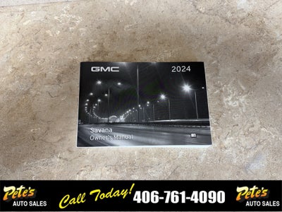 2024 GMC Savana Cargo Van RWD CARGO